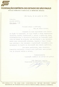 A carta é omissa quanto ao verdadeiro acontecimento.